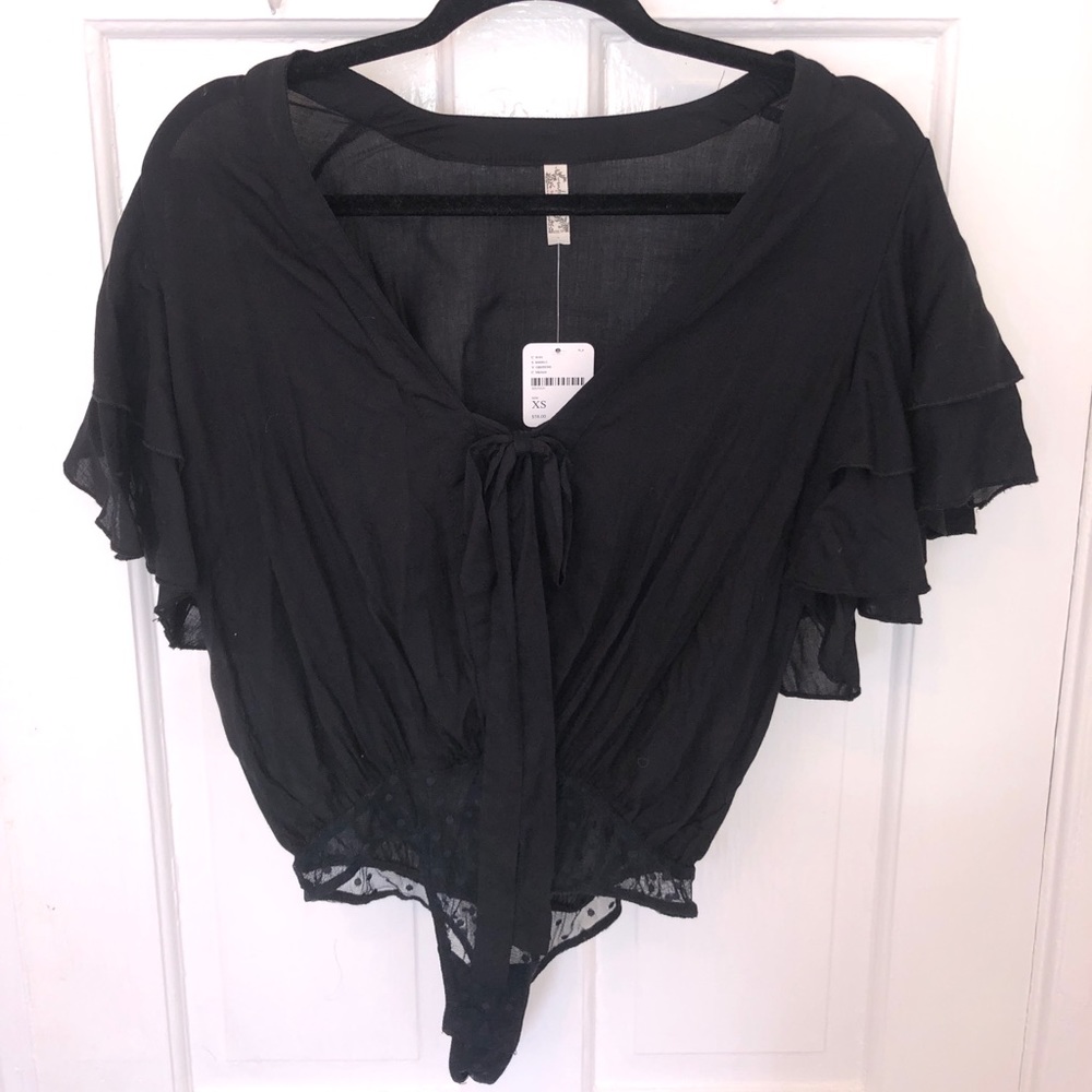 FREE PEOPLE bodysuit/blouse NWT